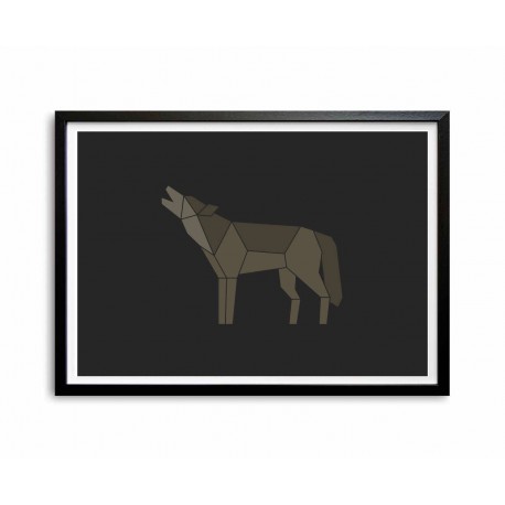 Poster - Vlk obyčajný
